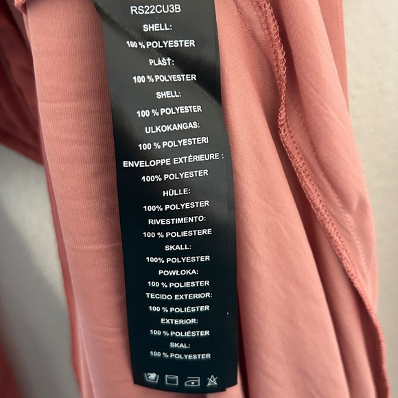 Andrea Iyamah Neema Robe Maxi Dress Dusty Apricot NWT - Picture 7 of 7